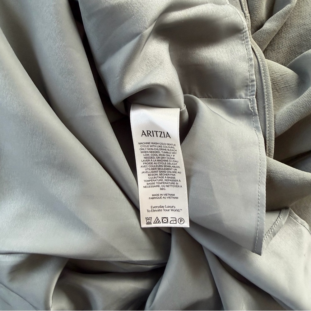 Aritzia Ninnette Dress in Sage Green - Picture 13 of 13